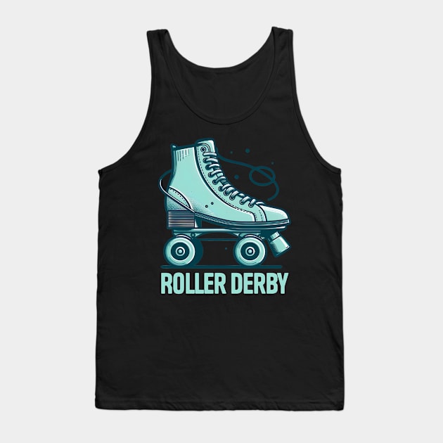 Roller Derby Tank Top by Moniato